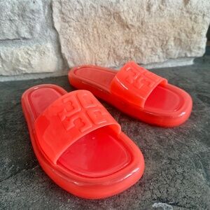 Tory Burch Bubble Jelly Slides
